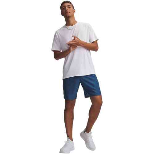 Under Armour UA Tech Woven Wordmark Short-BLU Heren Sportbroek - Wham Blauw - Wit