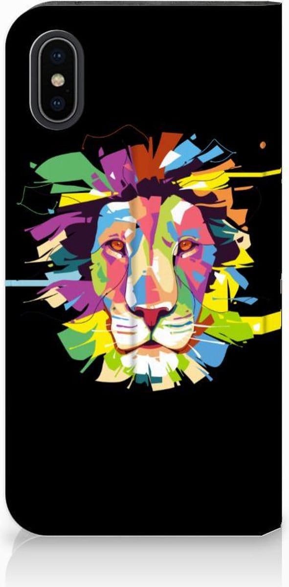 Apple iPhone X | Xs Magnet Case Lion Color
