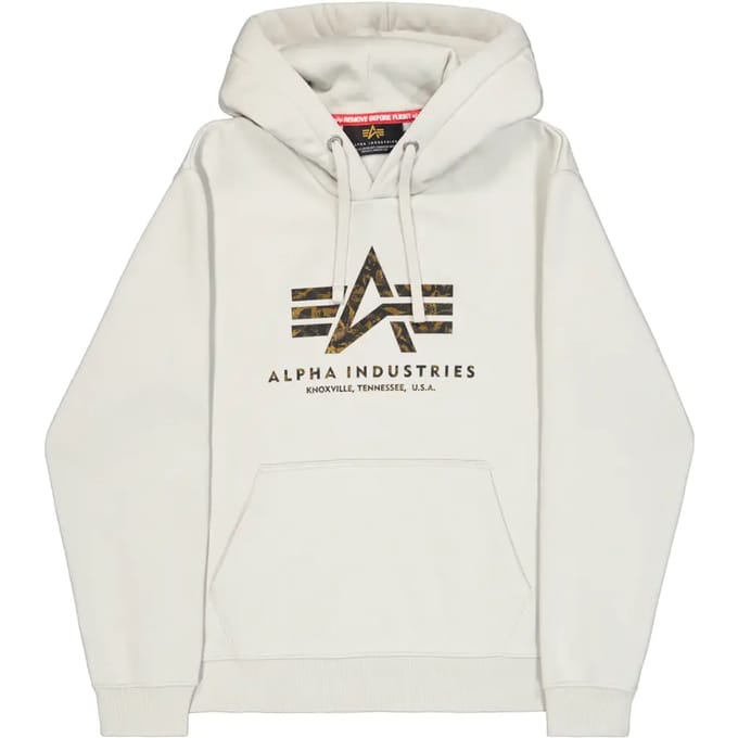 Hoodie Alpha Industries Basic Big Logo Effect Print