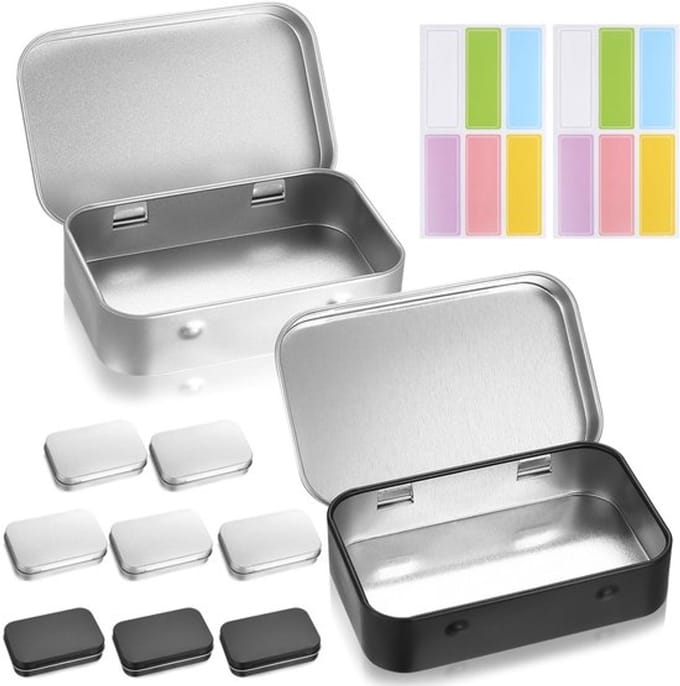 MTTProducts - Metalen Opbergdozen - Handige Bewaarcans - Duurzaam