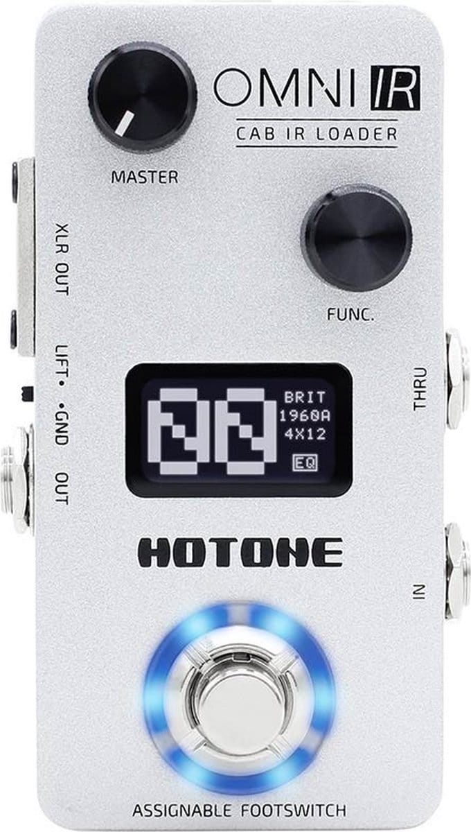 Cabinet simulatie pedaal Hotone OMNI IR OMP-6