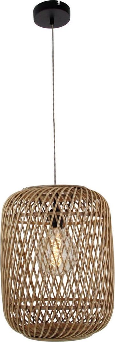 Chericoni Nature Diagonaal Hanglamp - 1-lichts - Ø32 cm - Bruin