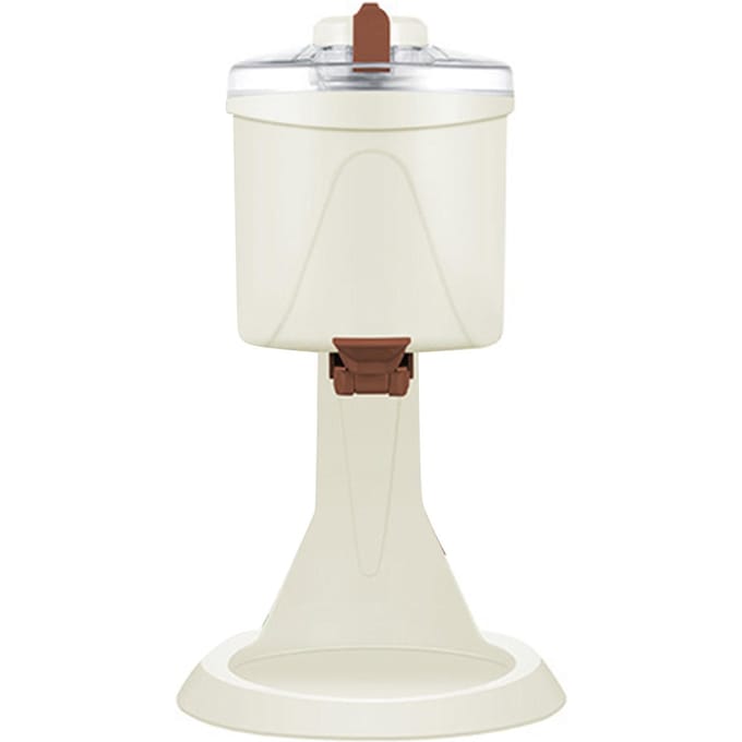 Mini IJs Machine Automatische Frozen Yoghurt Machine Maker 1000ml voor Sorbet Milkshakes white