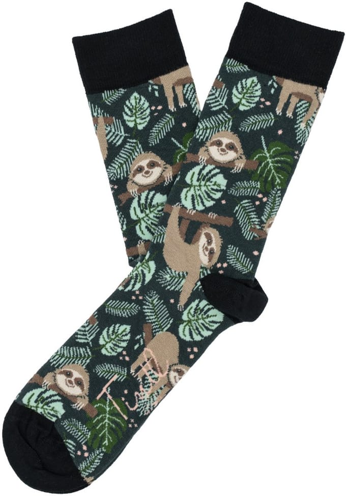 Tintl socks unisex sokken | Animal - Sloth (maat 41-46)