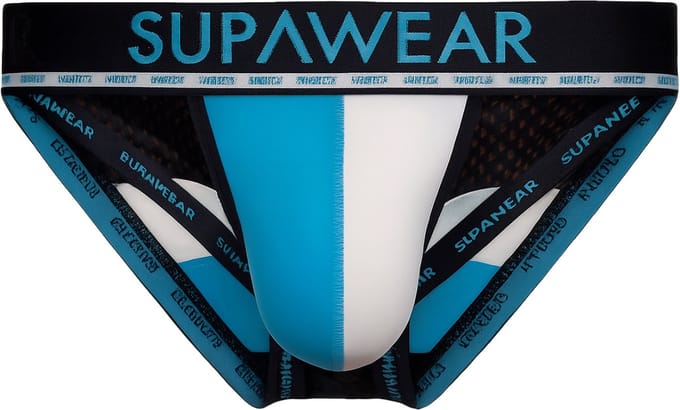 SUPAWEAR SPR Android Brief Bluejay - MAAT S - Heren Ondergoed - Slip voor Man - Mannen Brief