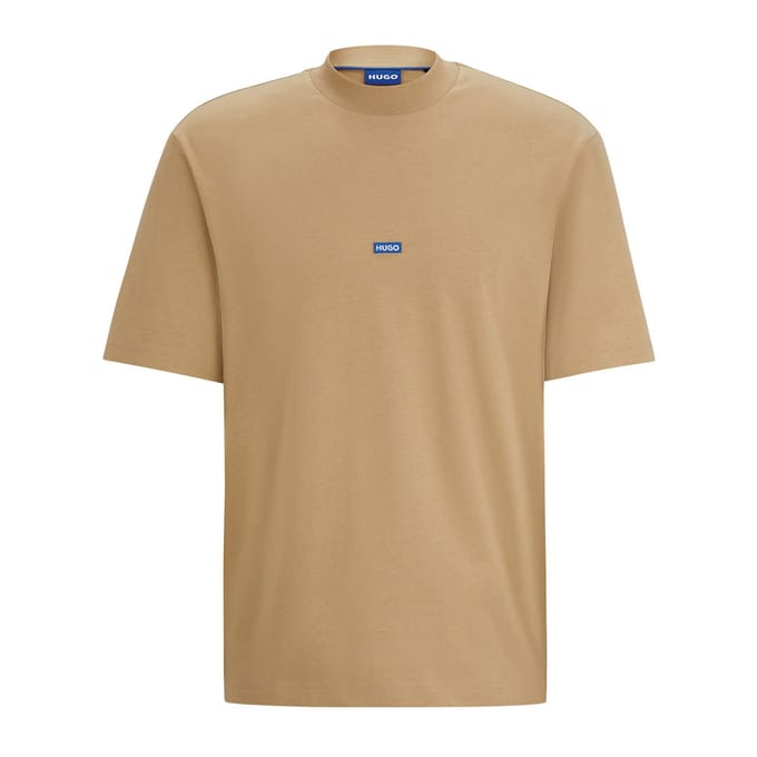 regular fit T-shirt van puur katoen model 'NIEROS'