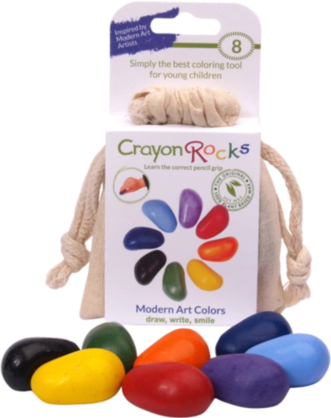 Crayon Rocks - Modern Art - Soja Krijtjes - Ergonomisch