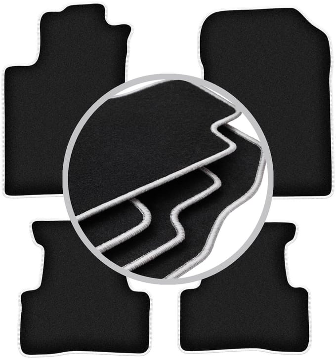 CARLUX-SILVER automatten voor: Honda CR-V III SUV (2006-2011)