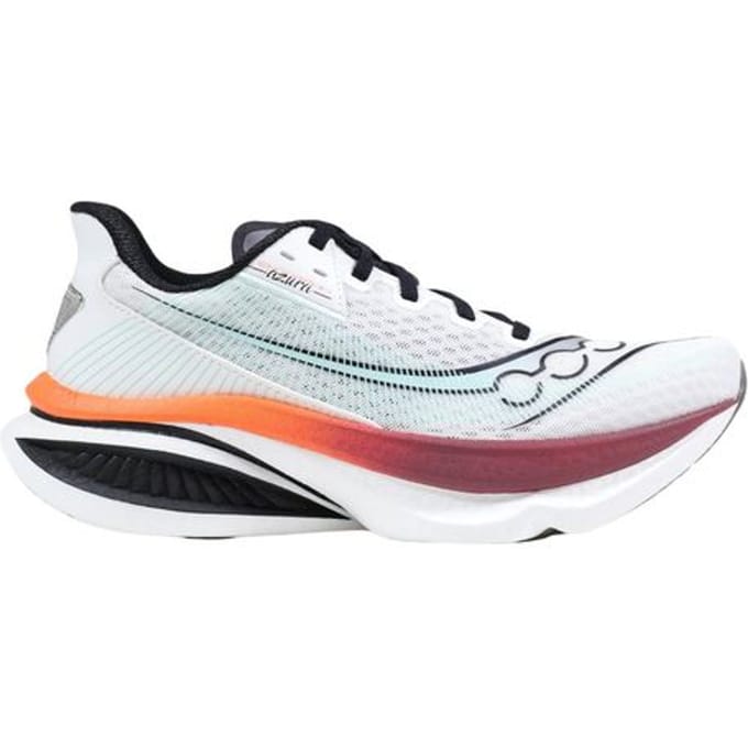 Saucony Endorphin Azura Sneakers Heren - Wit - Maat 44 - Mesh/Synthetisch