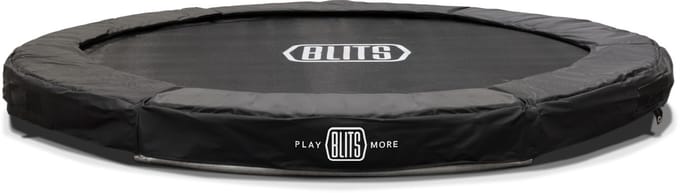 BLITS Urban Sports inground trampoline - Ø 244 cm - Zwart