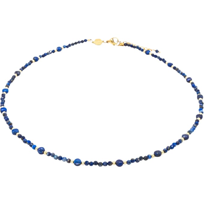 Lapis lazuli steen ketting dames Sloya Paloma