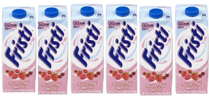 Fristi - Rood Fruit - Brik - 6x1L