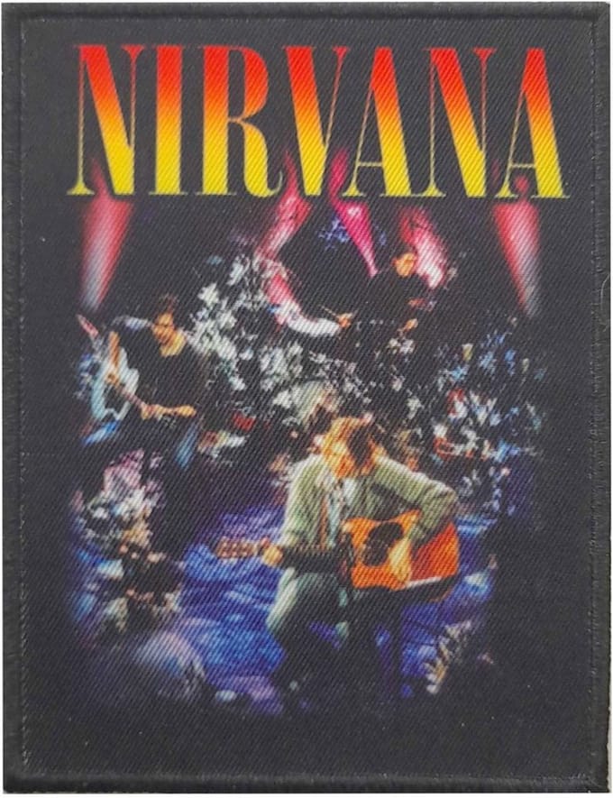 Nirvana - Unplugged Photo Patch - Multicolours