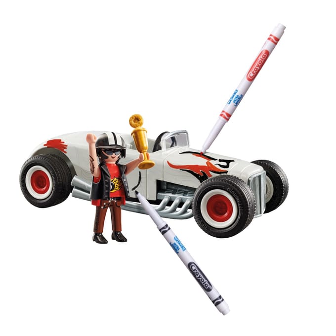 Kleur raceauto simulatie spellen Playmobil