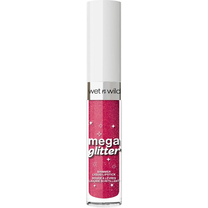 Wet 'n Wild Mega Glitter Shimmer Liquid Lipstick Pink Future 2.8 g