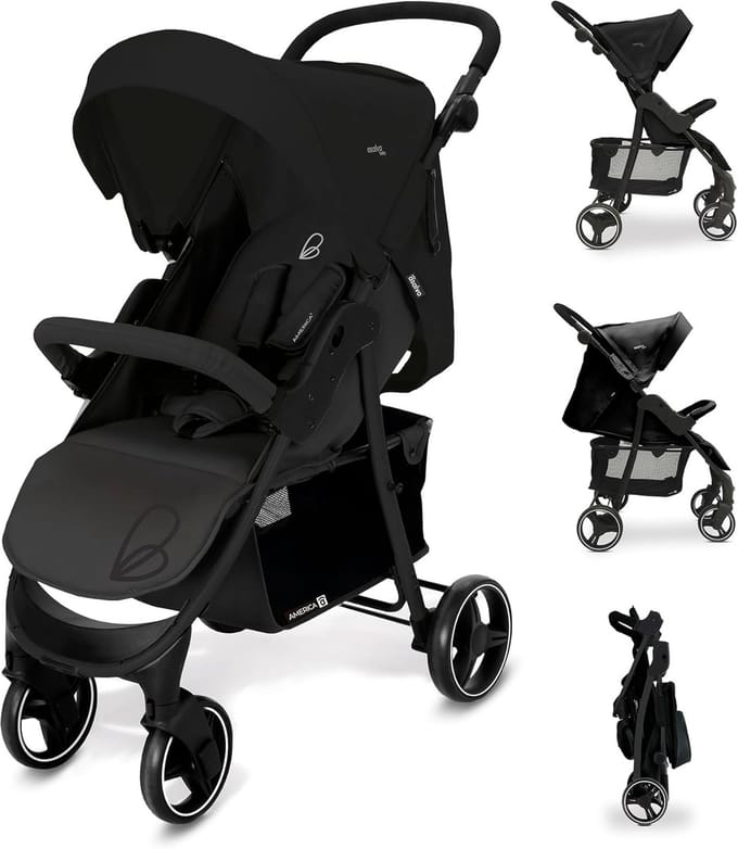 Comfortabele Kinderwagen 3-in-1 Geschikt Vanaf Geboorte tot 22kg