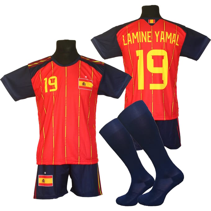kindervoetbaltenue LAMINE YAMAL SPANJE - BG 140