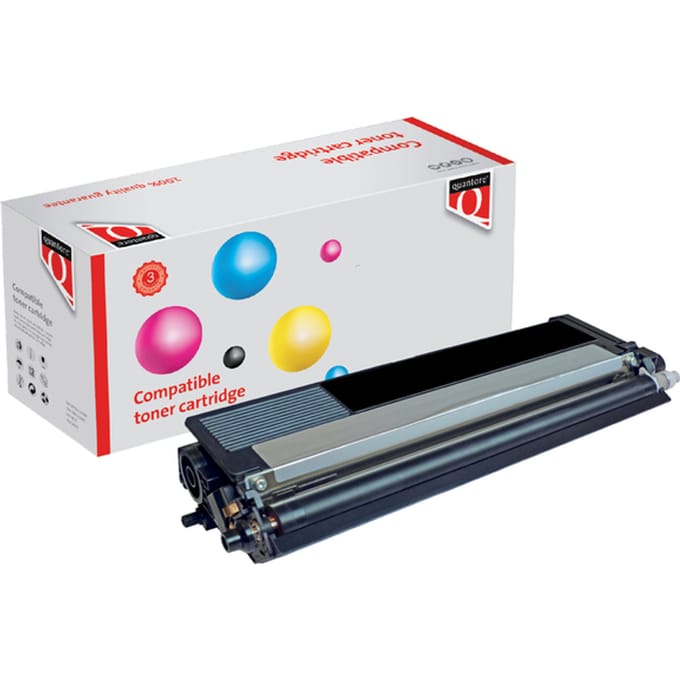 Toner Quantore alternatief tbv Brother TN-329BK zwart