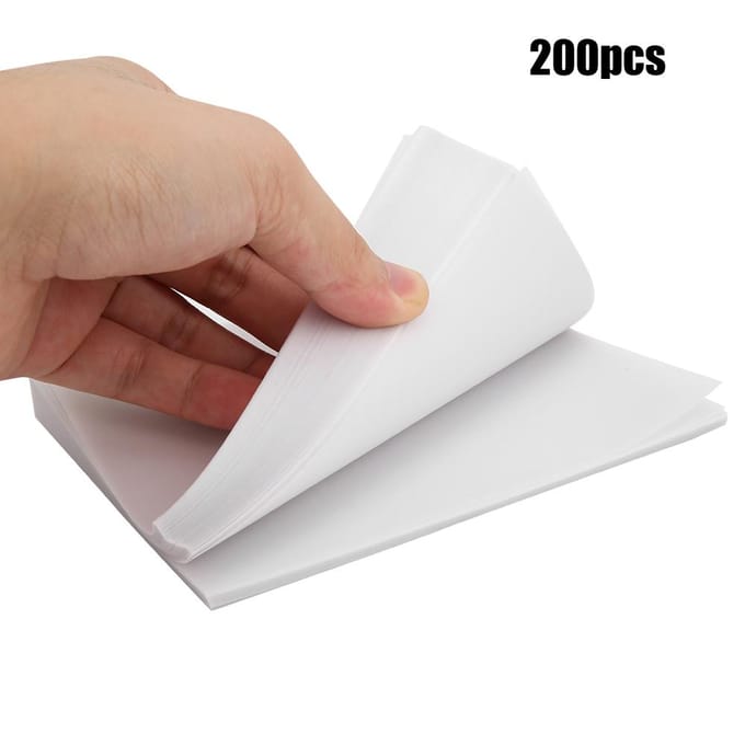 200 Stuks Bakpapier Halfdoorzichtig Puur Houtpulp Universeel Tekenpapier