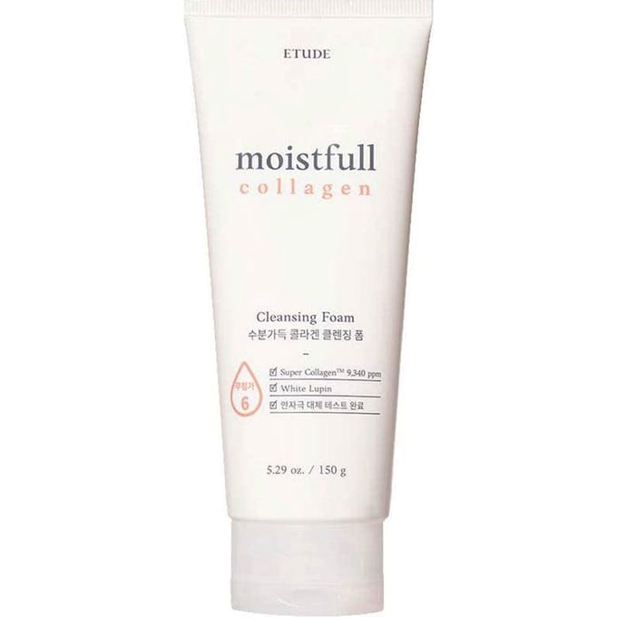 ETUDE, Moistfull Collagen, Mousse Nettoyante, 150 g (5,29 oz) white