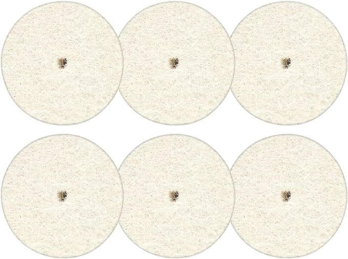 Polijstschijven Multipack - Metaal Polijsten - Metaal Bewerken - Cilindervorm 13mm - 6 Stuks