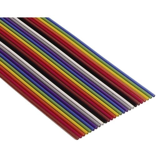 3M 3302/64 100 SF Lintkabel Rastermaat: 1.27 mm 64 x 0.08 mm² Bont per meter