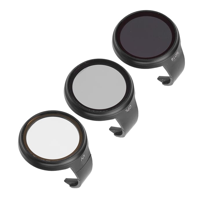 Drone Lensfilter Set voor NEO Optisch Glas UV CPL ND16 Filters Drone Lensaccessoires met Opberg gray