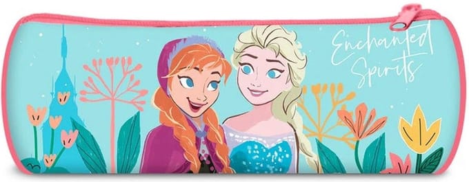 Disney Frozen Anna & Elsa School Etui Blauw / Groen
