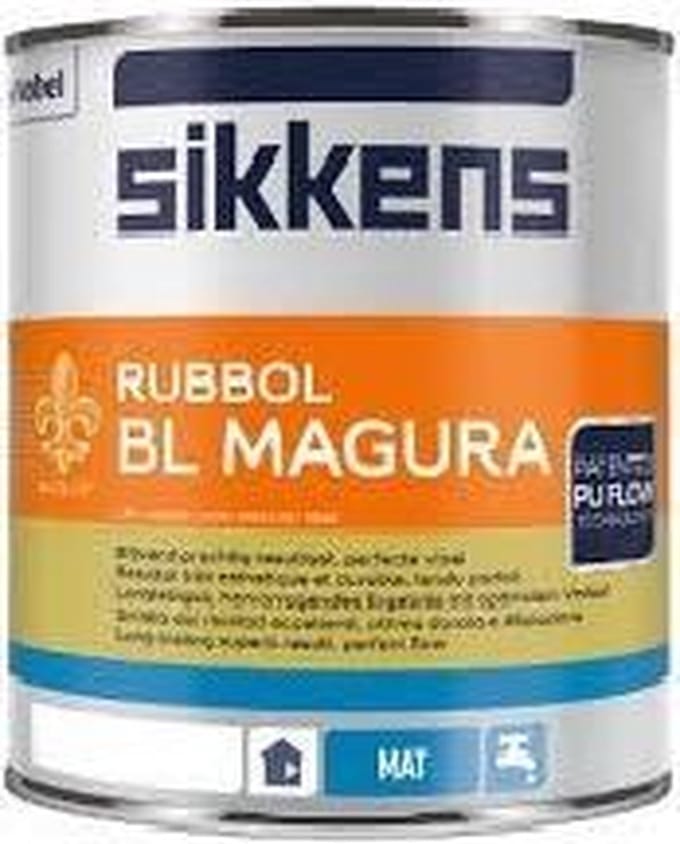 Sikkens Rubbol BL Magura Acryl Wit 2,5 Liter
