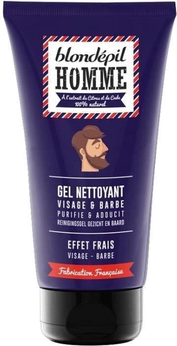 BLONDEPIL MEN CLEANSING GEL - Gezicht & baard 150ml