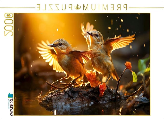 Puzzel Vogels - Legpuzzel 2000 - Ontspannend Tijdverdrijf - Premium Kwaliteit Karton - 90 x 67 cm - Multicolor