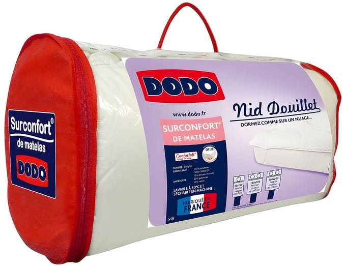 Vente-unique Dekmatras DODO NID DOUILLET - 140 x 190 cm