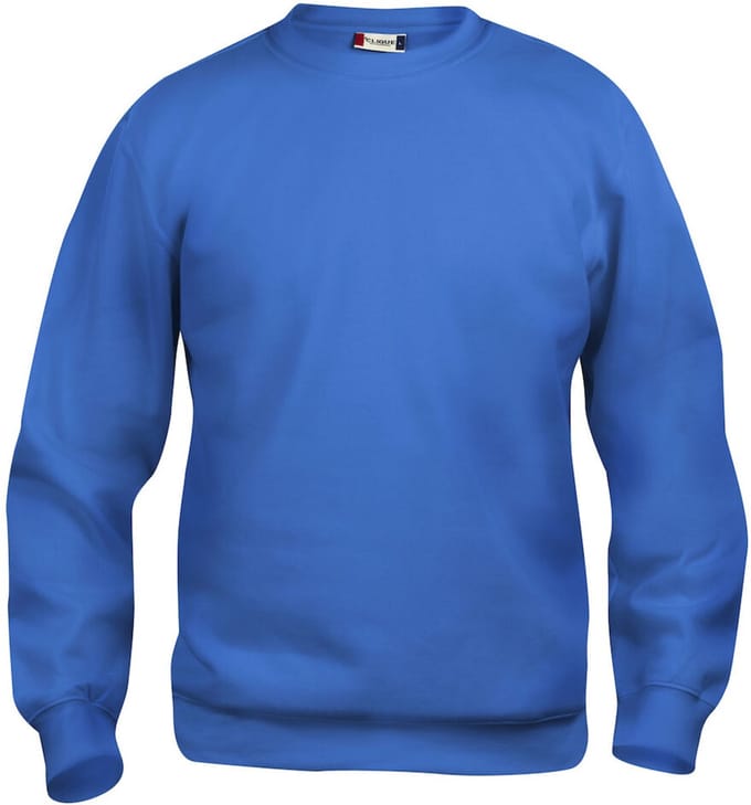 Clique Basic Roundneck Junior 021020 - Kobalt - 130-140