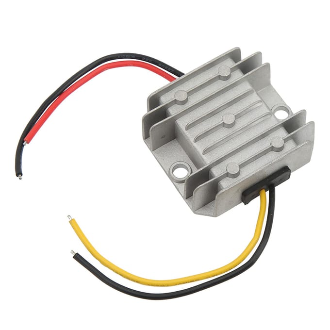 DC Buck Module met Kabel IP67 Waterdicht Spanningsomzetter Transformator Module 60V naar 12V 3A gray
