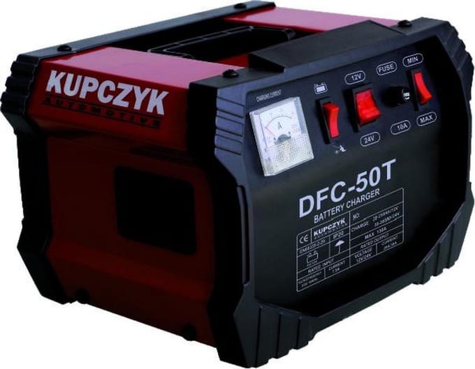Kupczyk DFC-50T - Acculader met Startfunctie - 12/24V - 130A