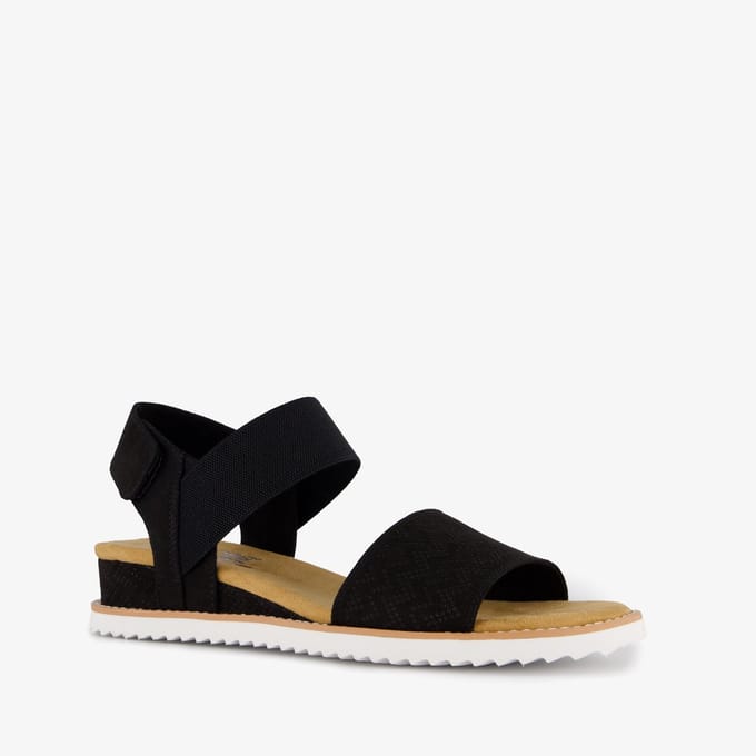 Skechers Desert Kiss, zwarte sandalen voor dames 37 zwart