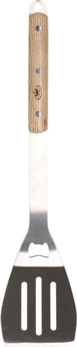 Stoere BBQ Spatel Zilver - RVS van Esschert Design