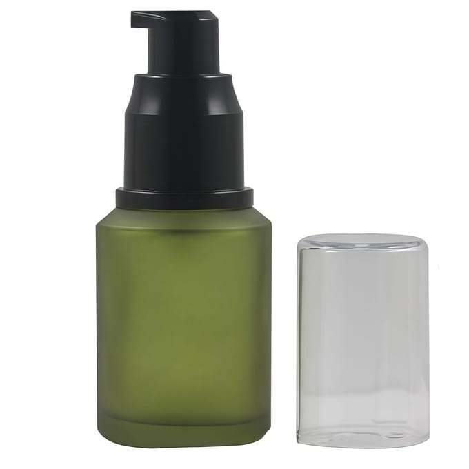 Dailygoods- Dispenserfles 60 ml - Glazen Dispenser - - Luchtdicht