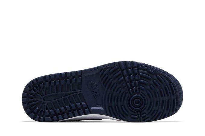 Jordan 1 Mule Golf Wit Middernachtblauw 42 white