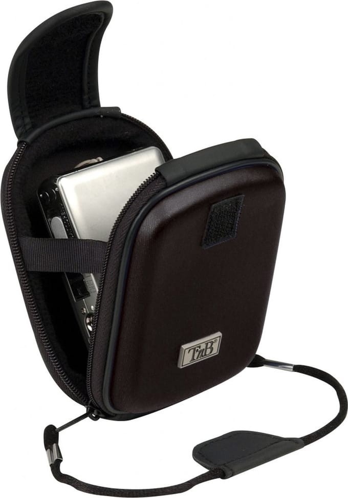 T'nB MLDC034484 | Compact Camera Semi-Hardcase | 88 x 33 x 115 mm | Zwart