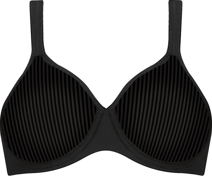 Triumph Modern Soft + Cotton W Beugelbeha - Zwart - Maat 105B