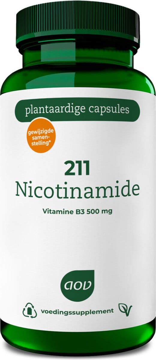 AOV 211 Nicotinamide (500 mg) - 60 vegacapsules