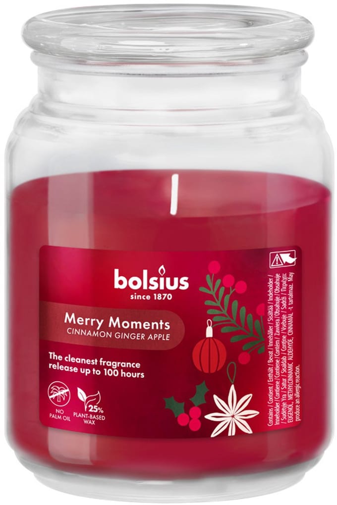 Bolsius Geurglas Merry Moments 135/100
