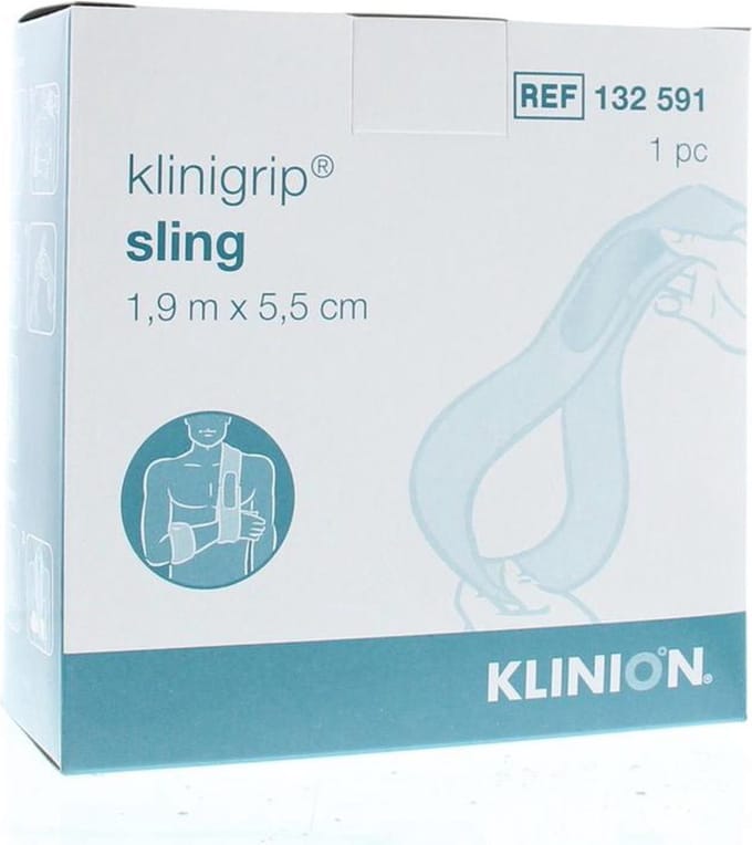 Klinion Klinigrip sling 1.9m x 5.5cm 1 Stuks