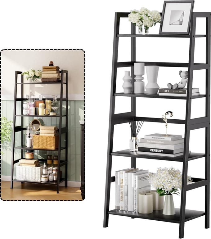 CRLYN® Ladderrek - Ladderkast - Ladder Rek - Zwart