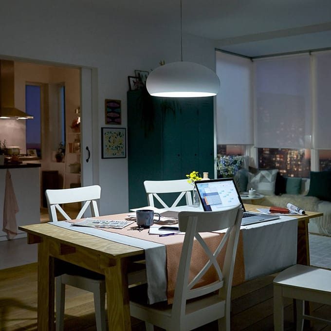 Philips LED spot Stick 9.5W/830 (68W) Frosted E27