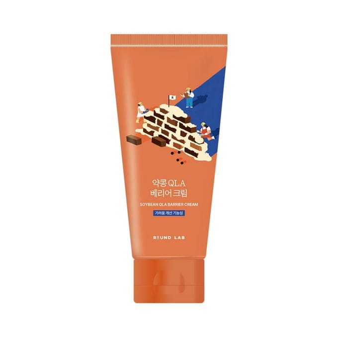 ROUND LAB Sojaboon QLA Barrièrecrème Intensieve Barrièreherstel Hydraterende Crème 80ml 1 Pack (80ml)