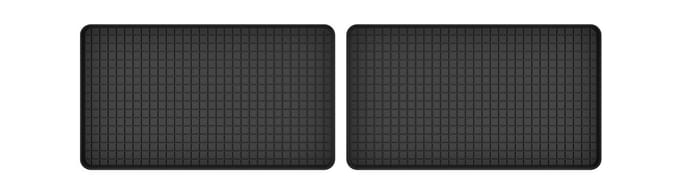 Wielganizator BasicProtect - Rubber Achtermatten - Citroen Jumper I - Universeel - 2 Stuks