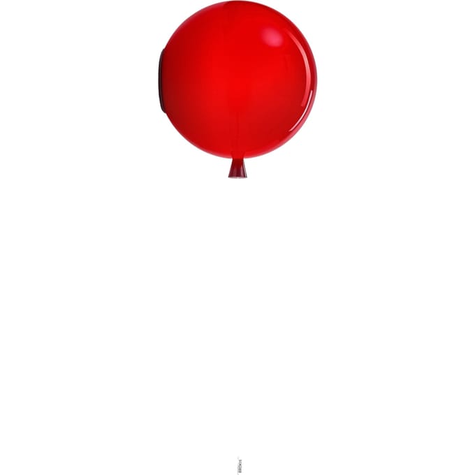 Brokis Memory Wandlamp - rood - glanzend - M