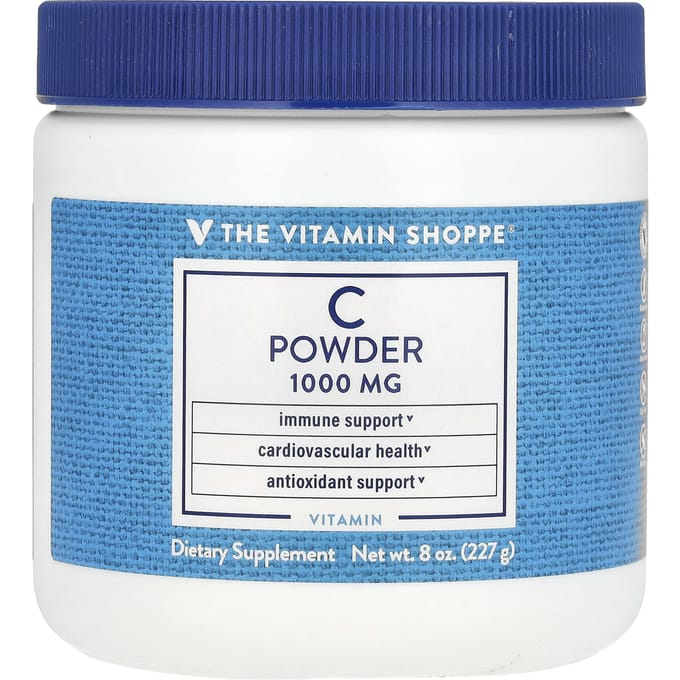 The Vitamin Shoppe, Vitamine C Poeder, 8 oz (227 gr)
